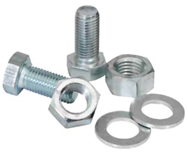 GI Bolt Nut & Washer M16x60