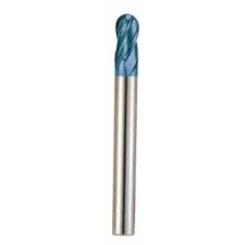 CARBIDE BLUE END MILL BALL NOSE Dia 2