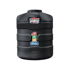 TRIPLE LAYER WATER TANK BLACK 2000LTR