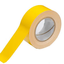 Floor Marking Tape 2 Inch x 25 Mtr (30 Microns) - Yellow
