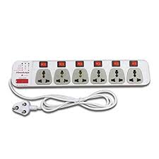 Spike Guard 5 Pin 4 Socket point  230VAC 50 HZ