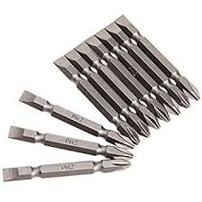 1/4 Hex Shank Allen Wrench Bit S2, 5mm Length 100mm