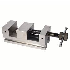 Hardened and Ground Precision Grinding Vice (Screw Type)-150Lx50Wx50H in mm (Jaw Opening: 0-70mm)