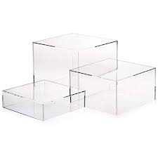 Plastic Storage Box (Transparent) - 9 x 4 Inch
