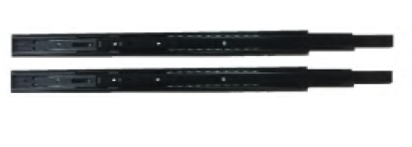 SOFT CLOSE TELE RUNNER 40 KG 300MM BLACK