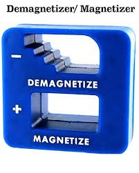 Screw driver magnetizer/ demagniter