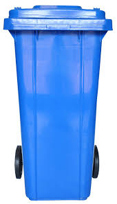 Waste Bin - Blue [L 48 x W 55 x H 92 (Capacity 120 LTR)]