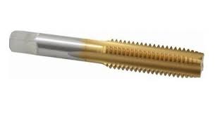 HSS-E (M35) M4X0.7 6H FLUTELESS TAP OG Tin Coated