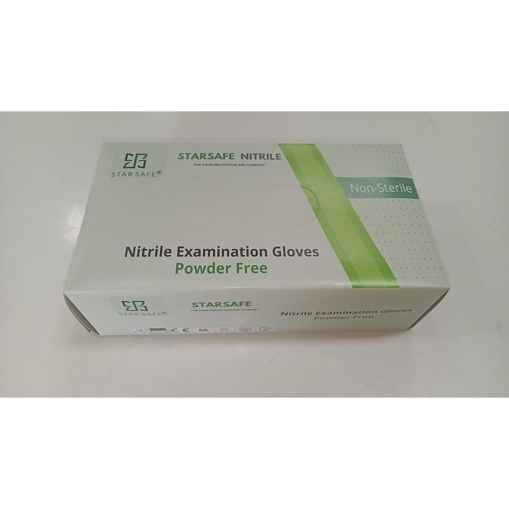 NITRILE EXAMINATION GLOVES 5ML PURPLE (SIZE L)