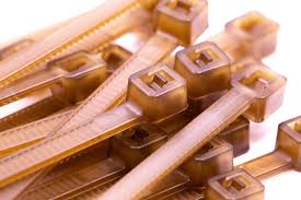 CABLE TIE CHEMICAL-RESISTANT PEEK PLASTIC STANDARD 7-1/2" LONG