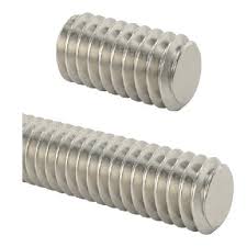 GRADE B8 18-8 STAINLESS STEEL THREADED ROD - 1/4"-20 THREAD SIZE 1-1/2" LONG