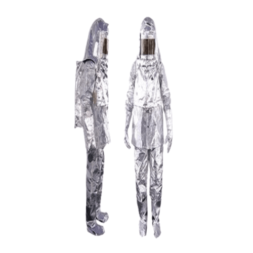 NOMEX EQUIVALENT 3 LAYER FIRE SUIT (JACKET, PANT, FIRE HELMET, BOOTS, GLOVES, BACLAVA)