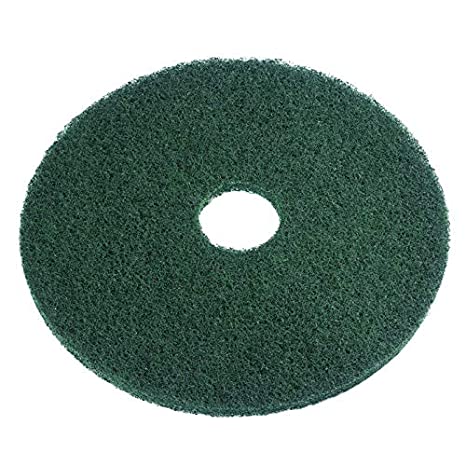 3M FLOOR SCRUBBING MACHINE PAD 17 Inch - GREEN