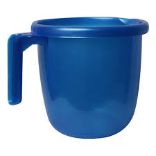 PLASTIC MUG BLUE - 1LTR