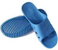 ESD SAFE SLIPPER BLUE COLOUR SIZE - 9 (44)
