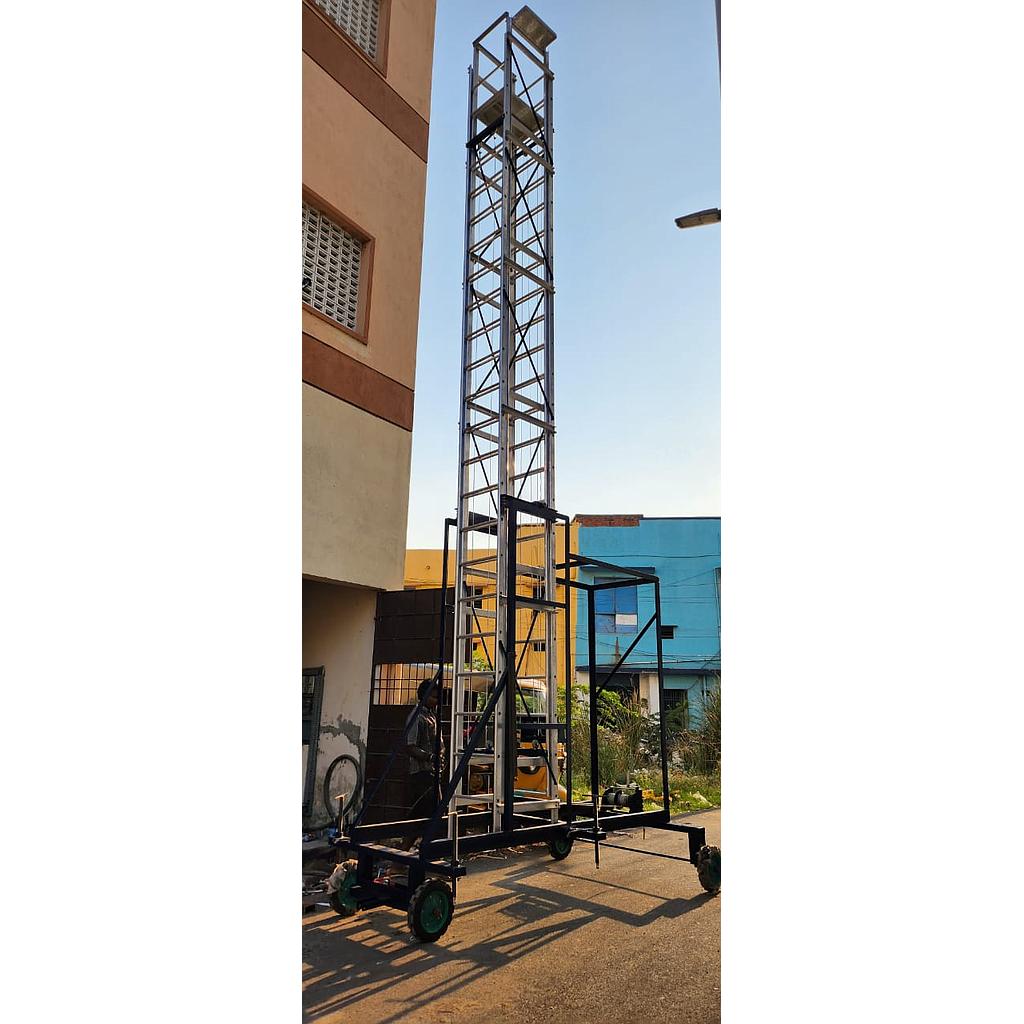 MS TROLLEY LADDER 3M - 600 KGS (OVERAL HEIGHT : 3000 MM)