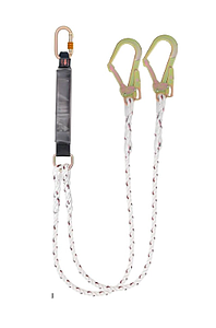 DOUBLE LANYARD WITH ENERGY ABSORBER