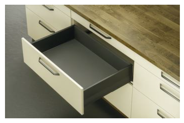 Matrixbox Premium 500mm Metallic Anthracite 35kg Soft Close Runner