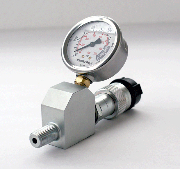 GAUGE WITH ADAPTER