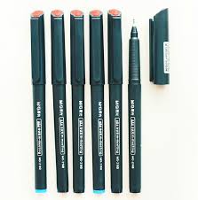 UNIBALL Eye UB150 0.5mm Roller Ball Pen - Black Ink (Pack of 3)