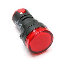 Ideal Indicating Lamp Led 220V Ac Red With Buzzer 22.5Mm