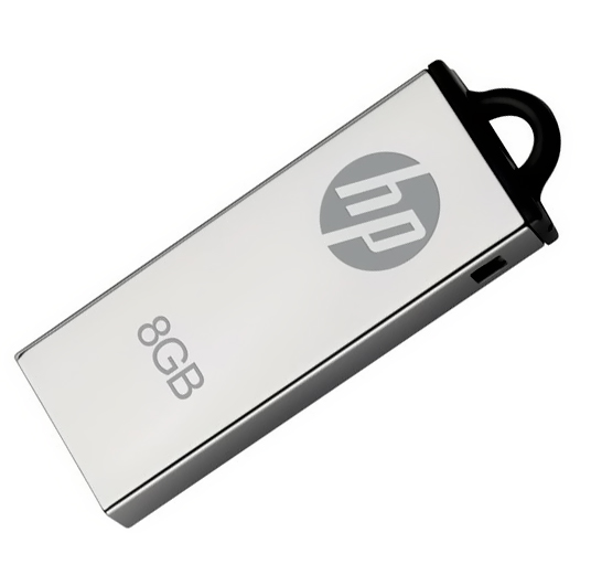 Pen Drive Hp Steel Body 16Gb