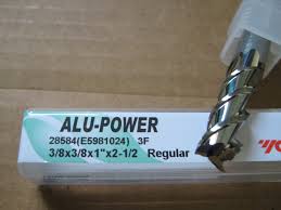 ALU-POWER 3FL 45degree E/M 5X6X13(18)X57