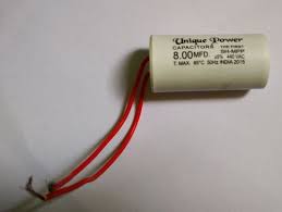 8MFD Capacitor 250 VAC 50 Hz